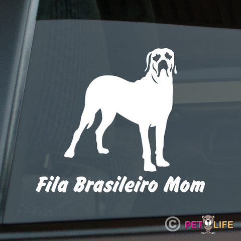 Fila Brasileiro Mom Sticker