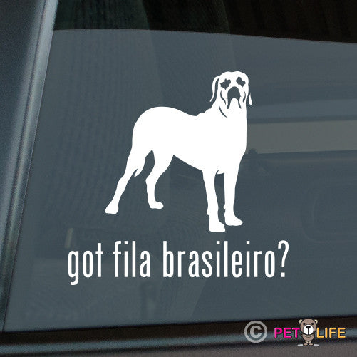 Got Fila Brasileiro Sticker