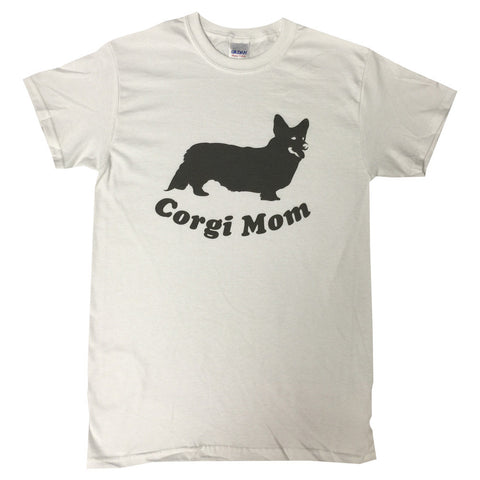 Corgi Mom Heart T-Shirt