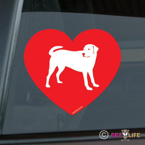 Love Labrador Sticker