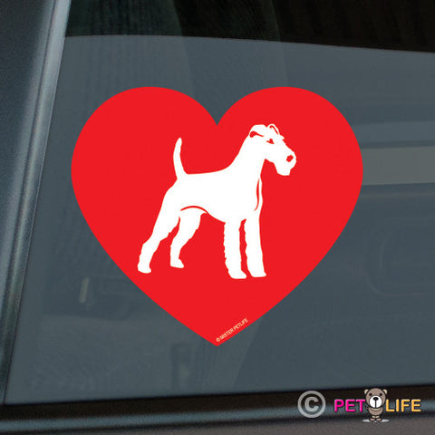 Love Irish Terrier Sticker