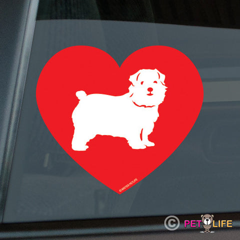 Love Norfolk Terrier Sticker