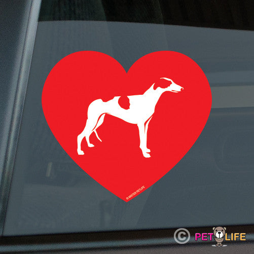 Love Greyhound Sticker