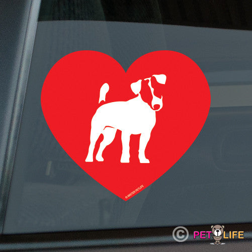 Love Jack Russell Terrier Sticker