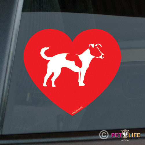 Love Jack Russel Terrierprofile  Sticker