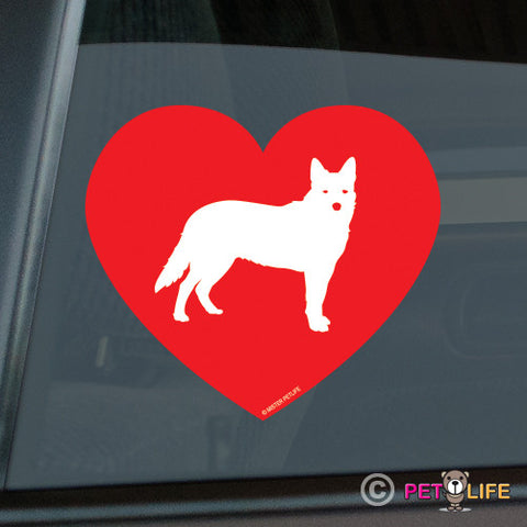 Love Australian Cattle Dog Sticker