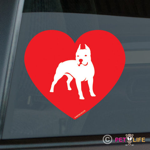 Love Pit Bull Sticker