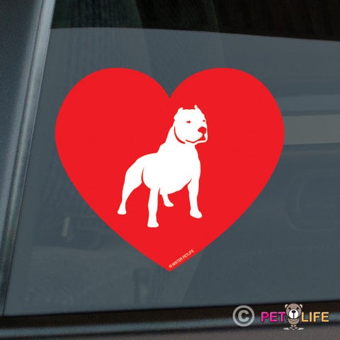 Love Pit Bullalert  Sticker