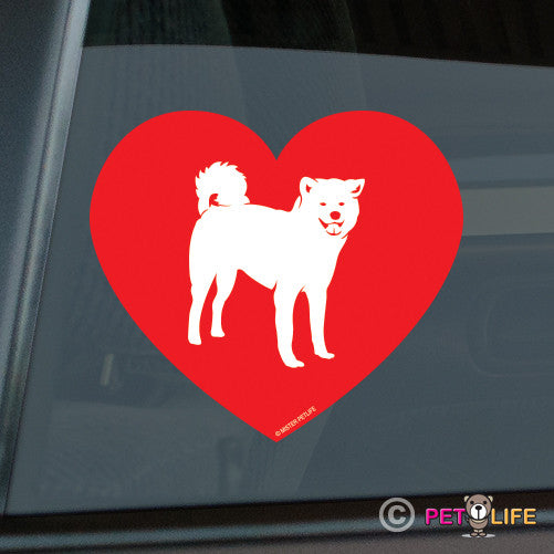 Love Akita Sticker