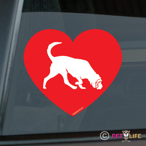 Love Bloodhound Sticker