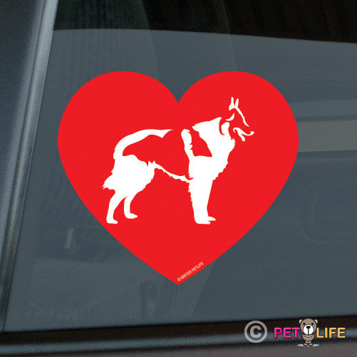 Love Belgian Sheepdog Sticker