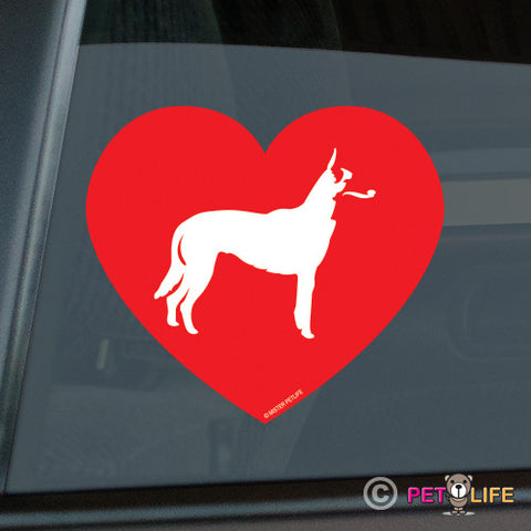 Love Belgian Sheepdog Sticker