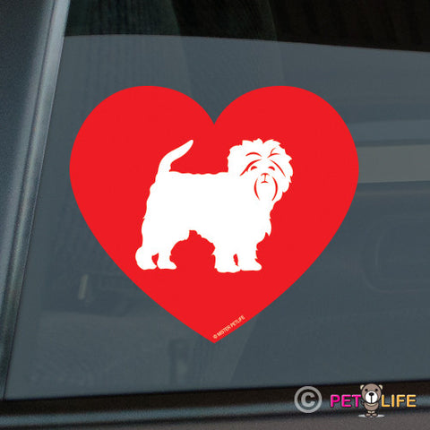 Love Affenpinscher Sticker