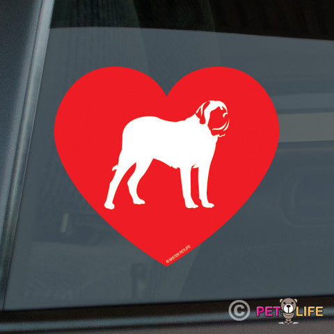 Love Mastiff Sticker