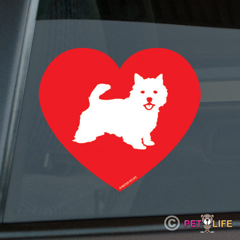 Love Norwich Terrier Sticker