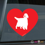 Love English Setter Sticker