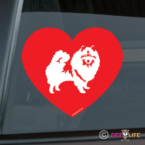 Love Keeshond Sticker