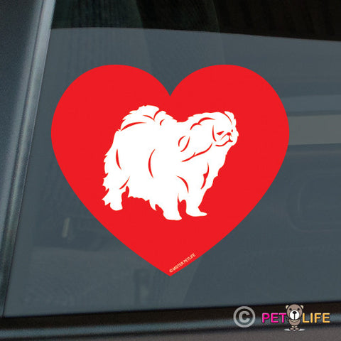 Love Pekingese Sticker