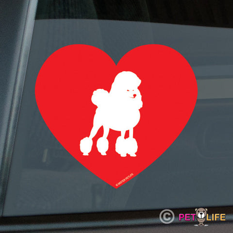 Love Poodlev3 Sticker