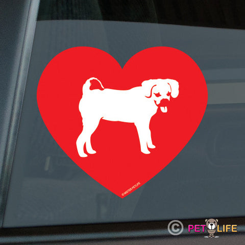 Love Puggles Sticker