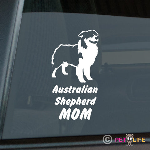 Australian Shepherd Mom Sticker