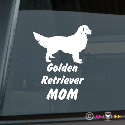 Golden Retriever Mom Sticker