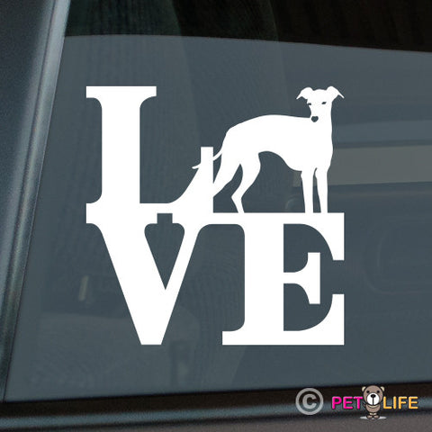 Love Italian Greyhoundpark  Sticker