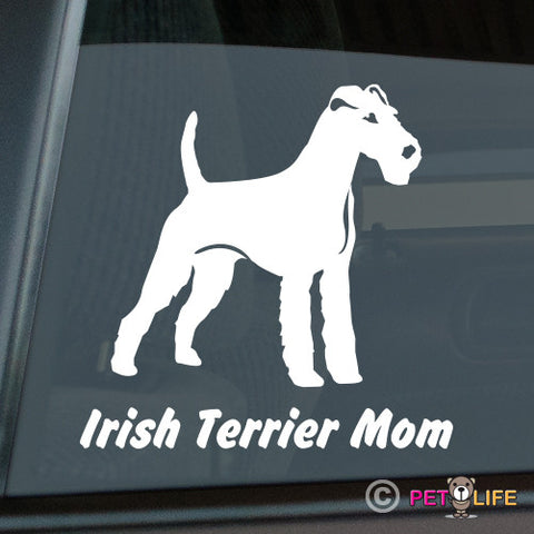 Irish Terrier Mom Sticker