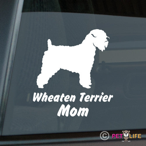 Wheaten Terrier Mom Sticker
