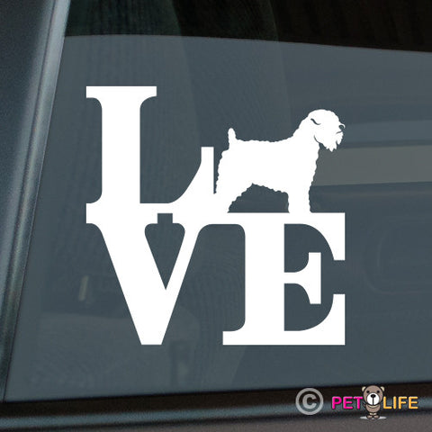 Love Wheaten Terrierpark Sticker