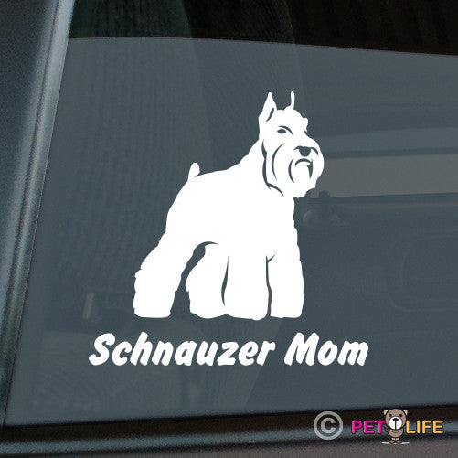 Schnauzer Mom Sticker