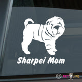 Sharpei Mom Sticker