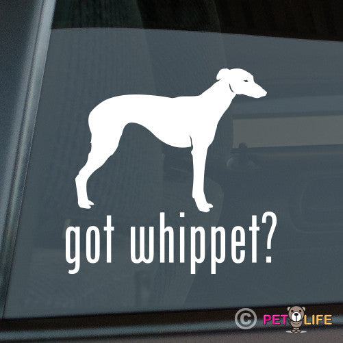 Got Whippet Sticker