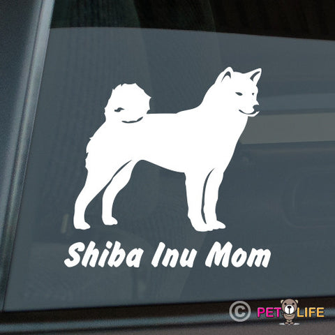 Shiba Inu Mom Sticker