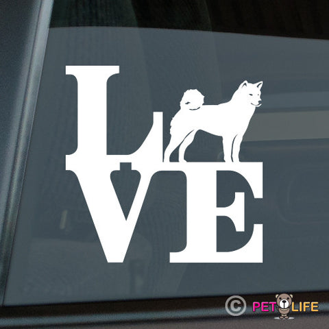 Love Shiba Inupark Sticker