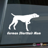 German Shorthaired Pointer Mom  Sticker