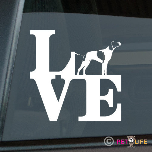 Love English Pointerpark Sticker