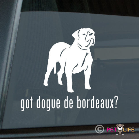 Got Dogue de Bordeaux Sticker