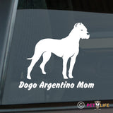 Dogo Argentino Mom Sticker
