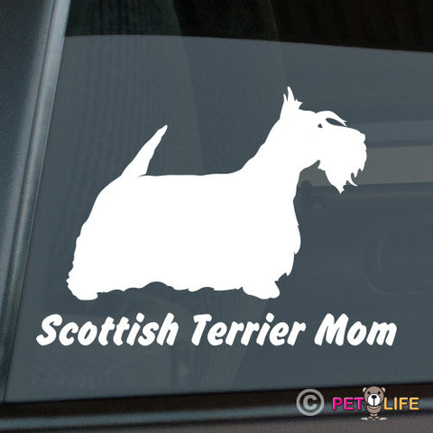 Scottish Terrier Mom  Sticker