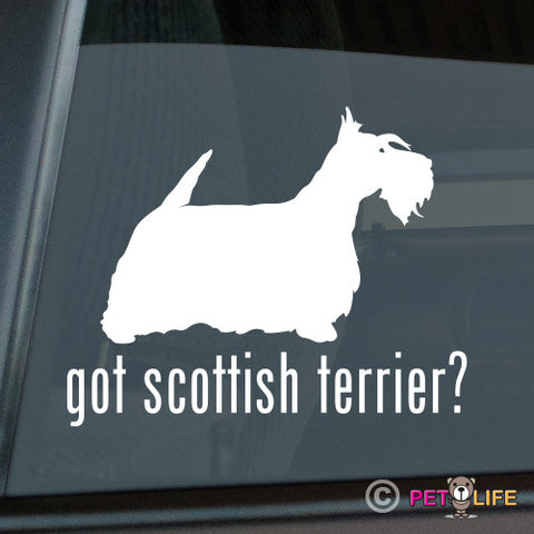 Got Scottish Terrier  Sticker