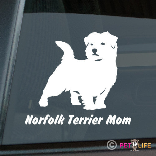 Norfolk Terrier Mom Sticker