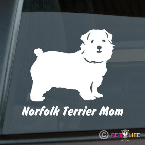 Norfolk Terrier Mom Sticker
