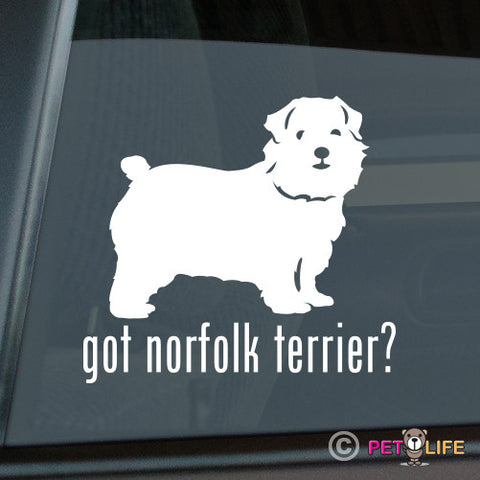 Got Norfolk Terrier Sticker