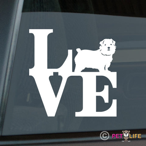 Love Norfolk Terrierpark  Sticker
