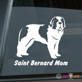 Saint Bernard Mom Sticker