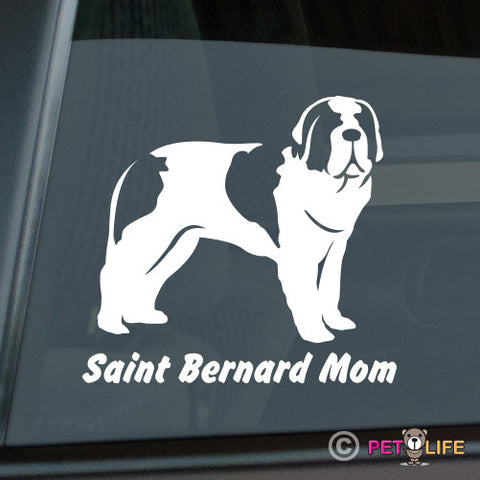 Saint Bernard Mom Sticker