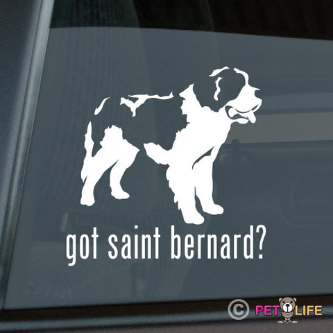 Got Saint Bernard Sticker