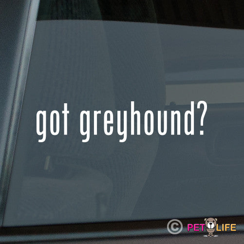 Got Greyhound running  Sticker