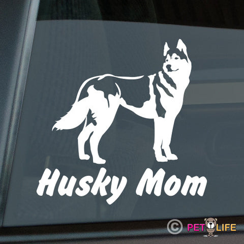 Husky Mom Sticker